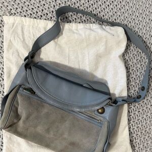 Authentic Marc Jacobs Suede & Leather Hobo Shoulder Bag - Dust Bag Included